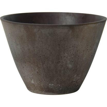 Rustic Conical Bowl by LH Imports. Made from limestone in a unique style.