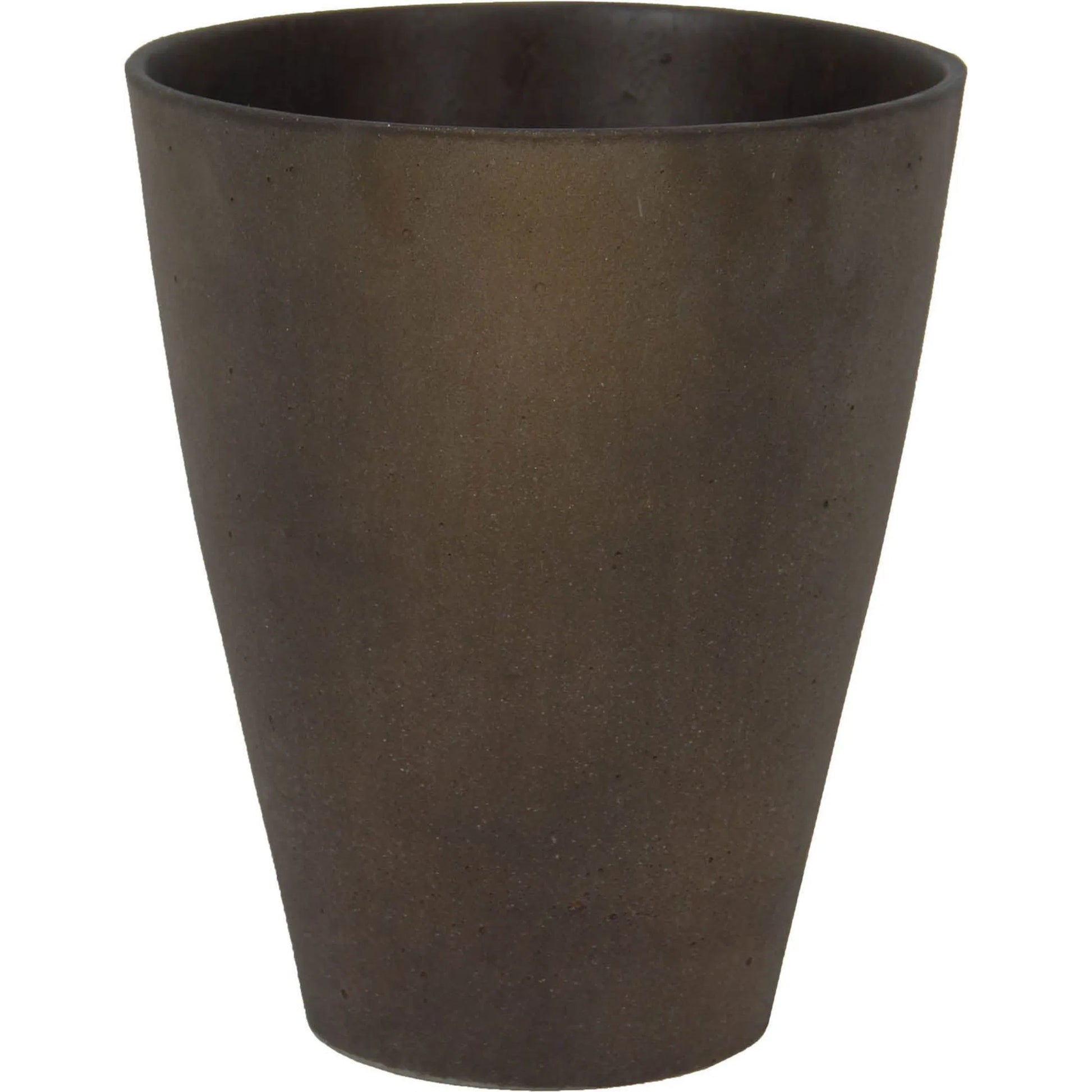Rustic Vase by LH Imports. Made from limestone in a modern style.