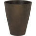 Rustic Vase by LH Imports. Made from limestone in a modern style.