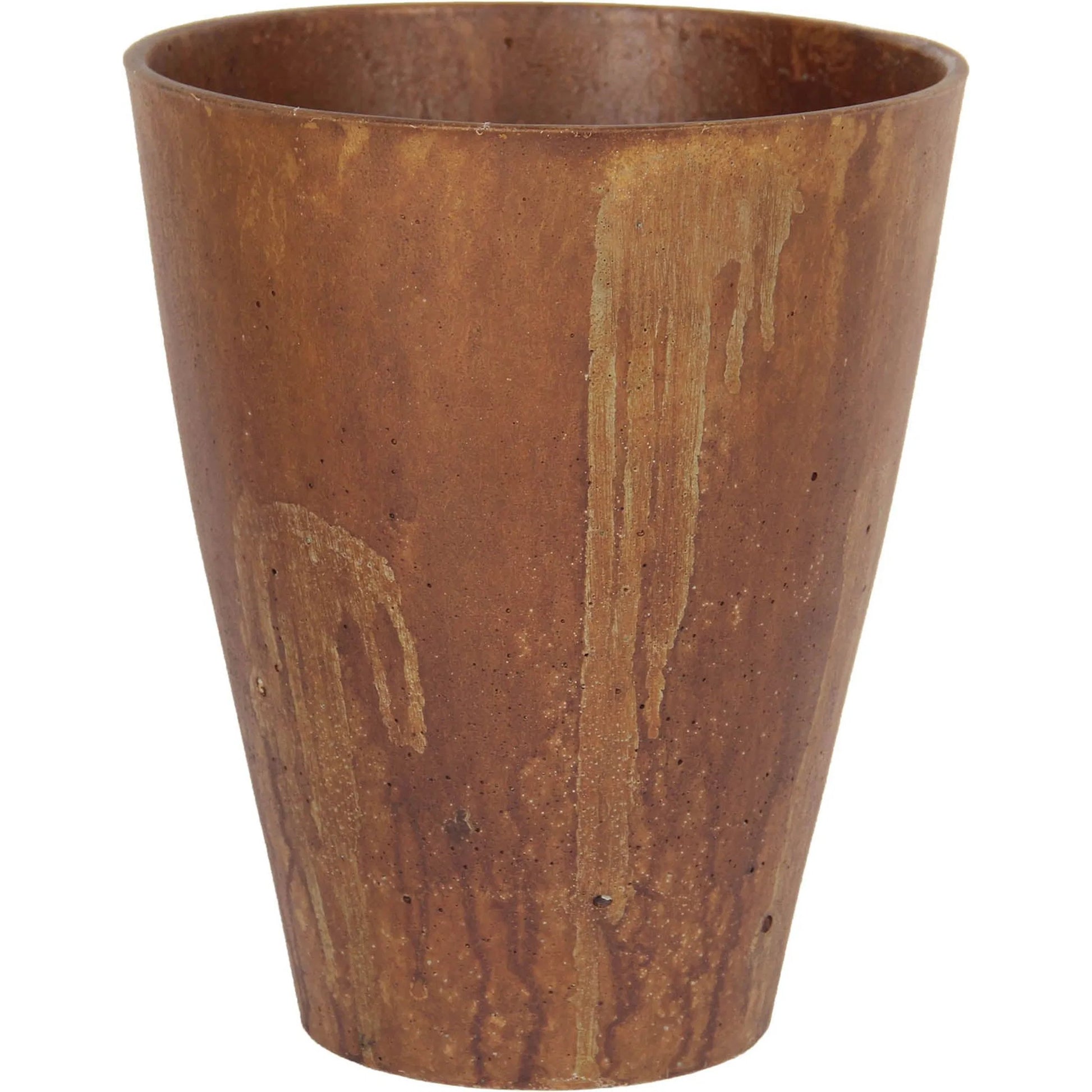 Rustic Vase by LH Imports. Made from limestone in a modern style.