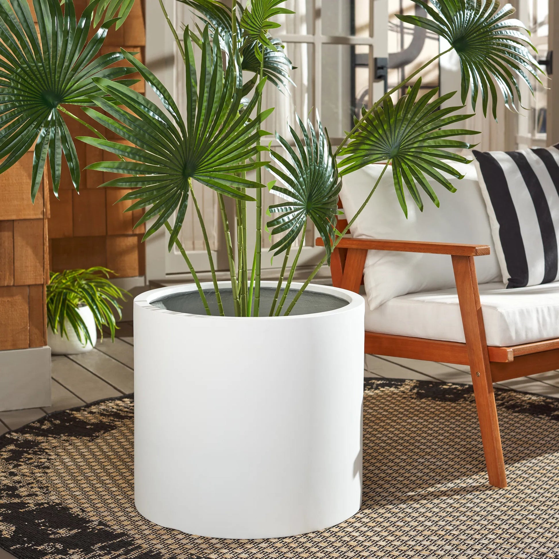 Atwood Planter by HedgeApple Essentials. Made from concrete ficonstone in a modern style.