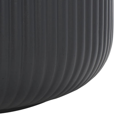 Weld Large Planter Pot by HedgeApple Essentials. Made from ficonstone, cement in a modern style.