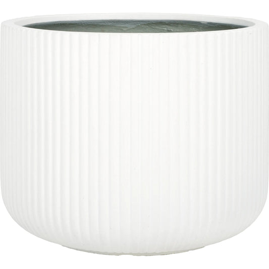 Weld Large Planter Pot by HedgeApple Essentials. Made from ficonstone, cement in a unique style.