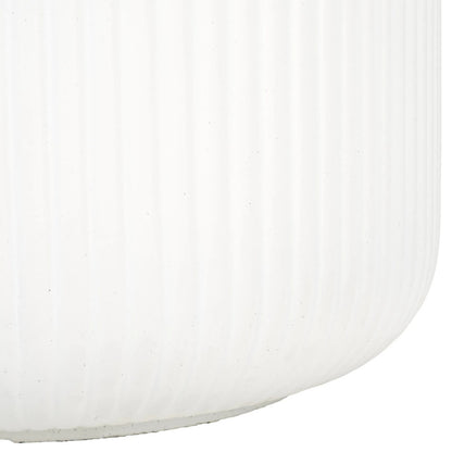 Weld Large Planter Pot by HedgeApple Essentials. Made from ficonstone, cement in a modern style.