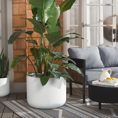 Weld Large Planter Pot by HedgeApple Essentials. Made from ficonstone, cement in a modern style.