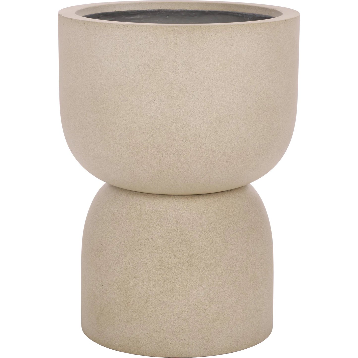 002 SI-2526753 | Primary Silo | Price Pedestal Planter by HedgeApple Essentials. Made from ficonstone in a modern style.