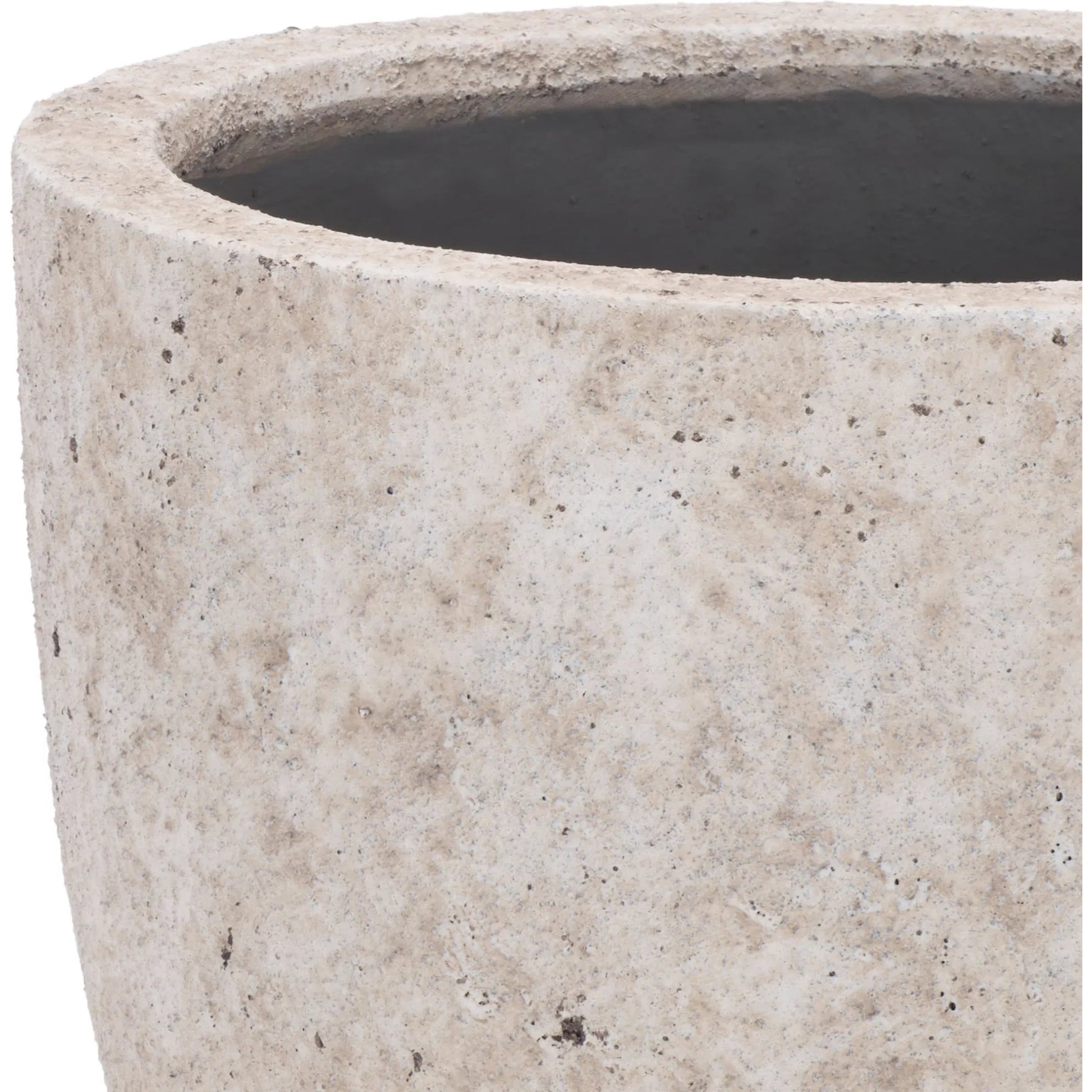 Roscoe Planter Pot by HedgeApple Essentials. Made from ficonstone in a unique style.