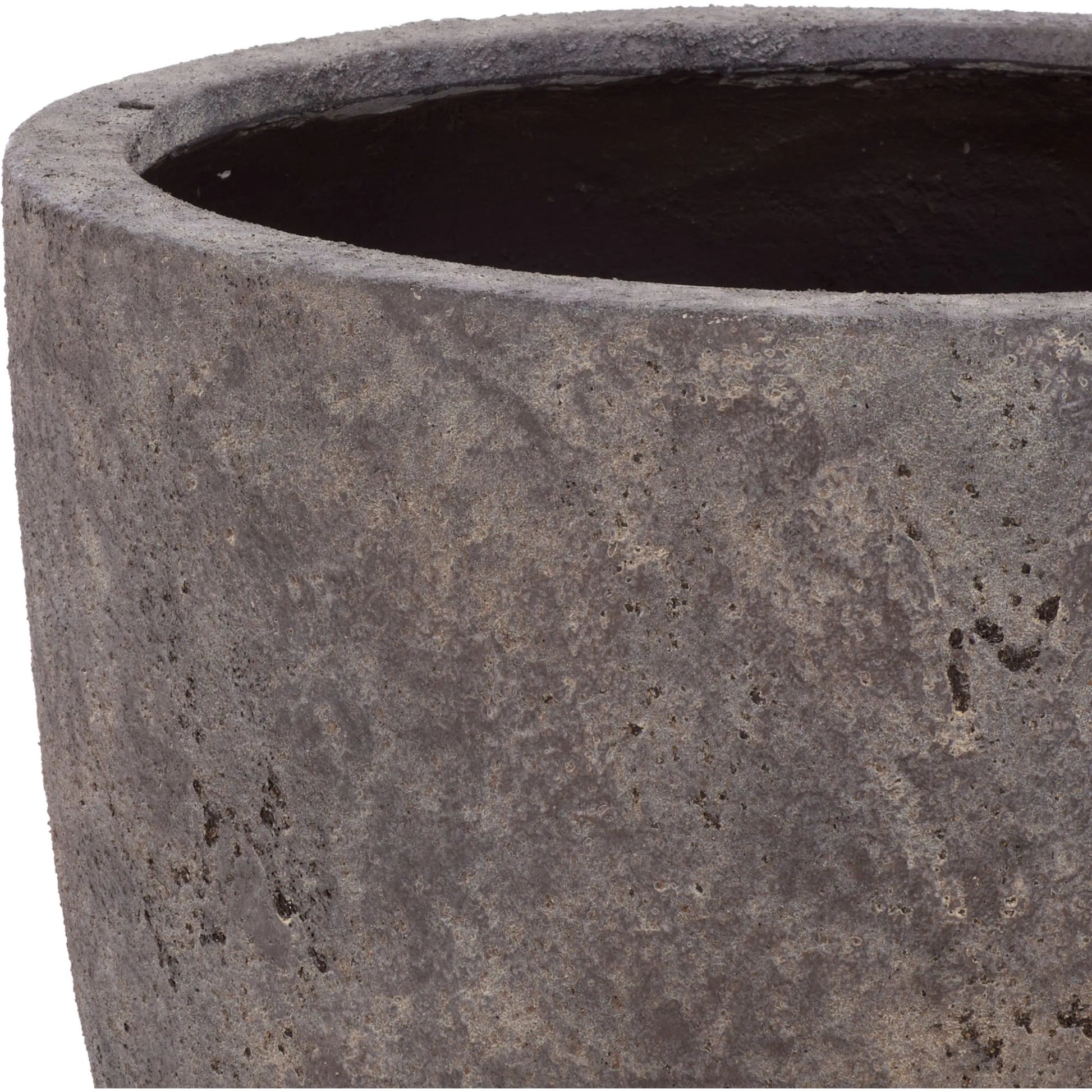 Roscoe Planter Pot by HedgeApple Essentials. Made from ficonstone in a unique style.