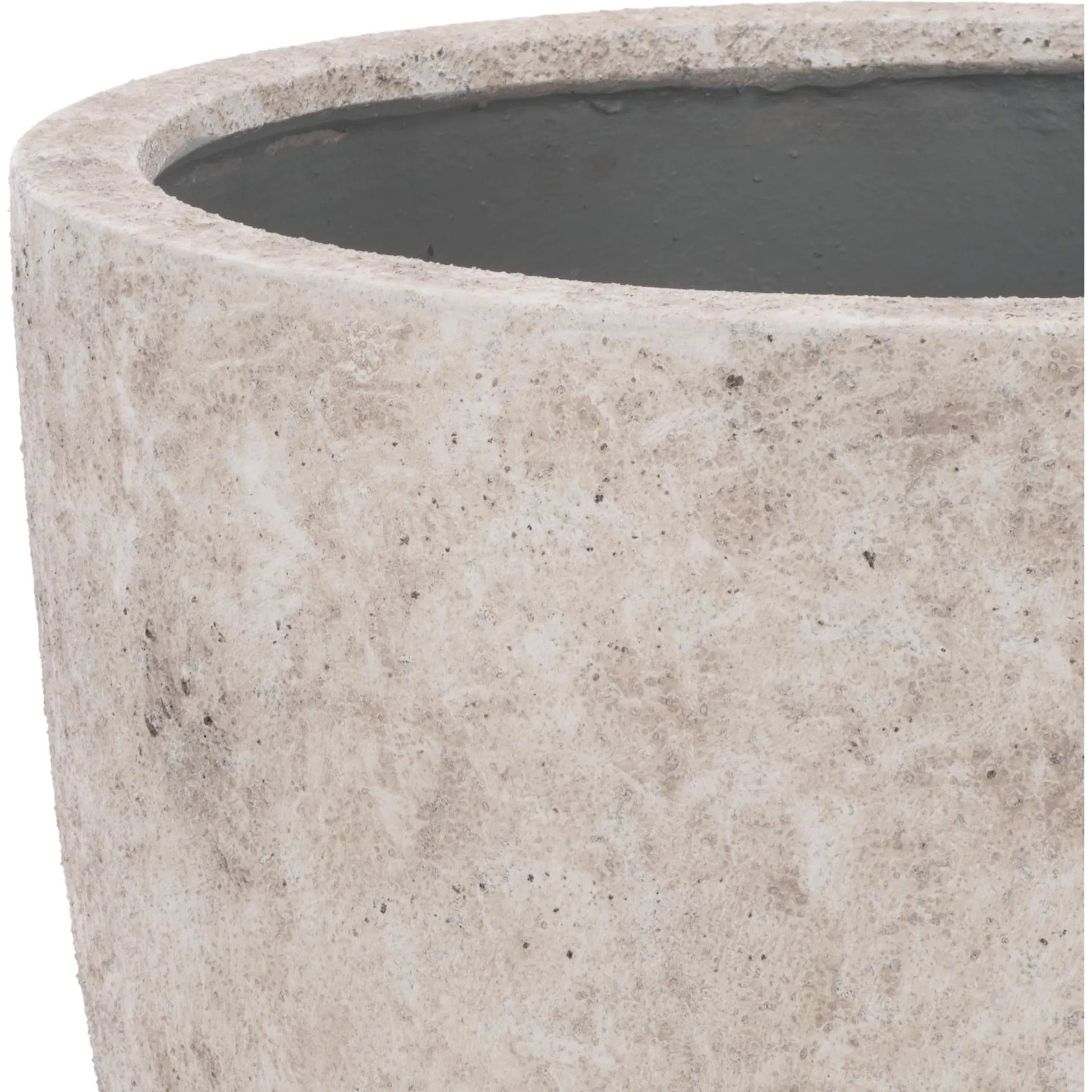 Roscoe Planter Pot by HedgeApple Essentials. Made from ficonstone in a unique style.