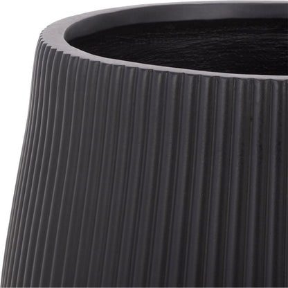 Esbon Planter Pot (Set of 3) by HedgeApple Essentials. Made from fiber clay in a unique style.