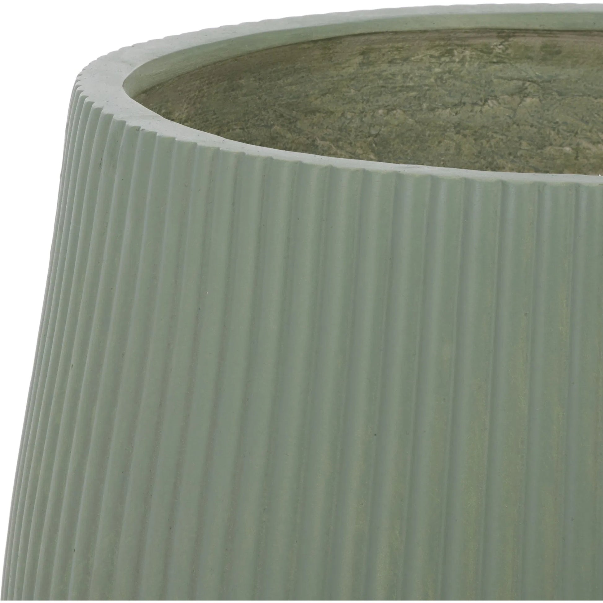 Esbon Planter Pot (Set of 3) by HedgeApple Essentials. Made from fiber clay in a unique style.