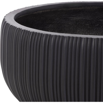 Sebastian Planter Pot (Set of 3) by HedgeApple Essentials. Made from fiber clay in a unique style.