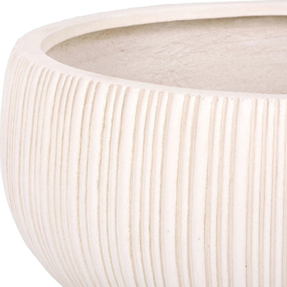 Sebastian Planter Pot (Set of 3) by HedgeApple Essentials. Made from fiber clay in a unique style.