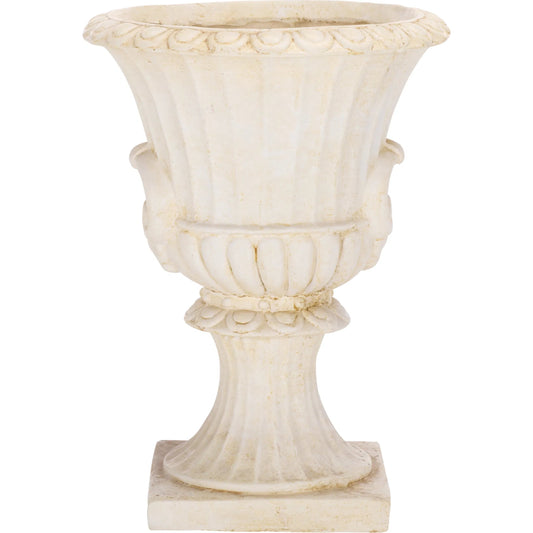 Clare Planter Pot by HedgeApple Essentials. Made from magnesium oxide in a traditional style.