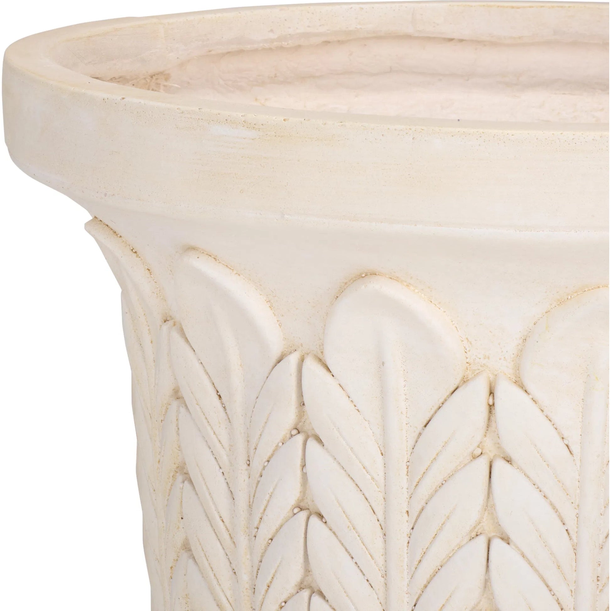 Bergen Planter Pot by HedgeApple Essentials. Made from magnesium oxide in a traditional style.