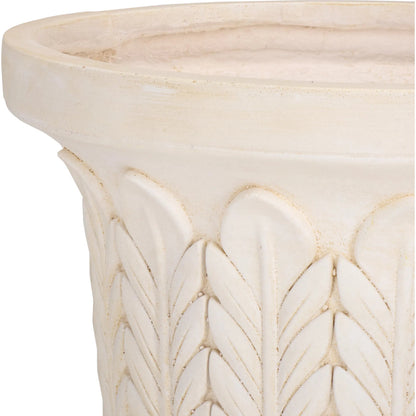 Bergen Planter Pot by HedgeApple Essentials. Made from magnesium oxide in a traditional style.