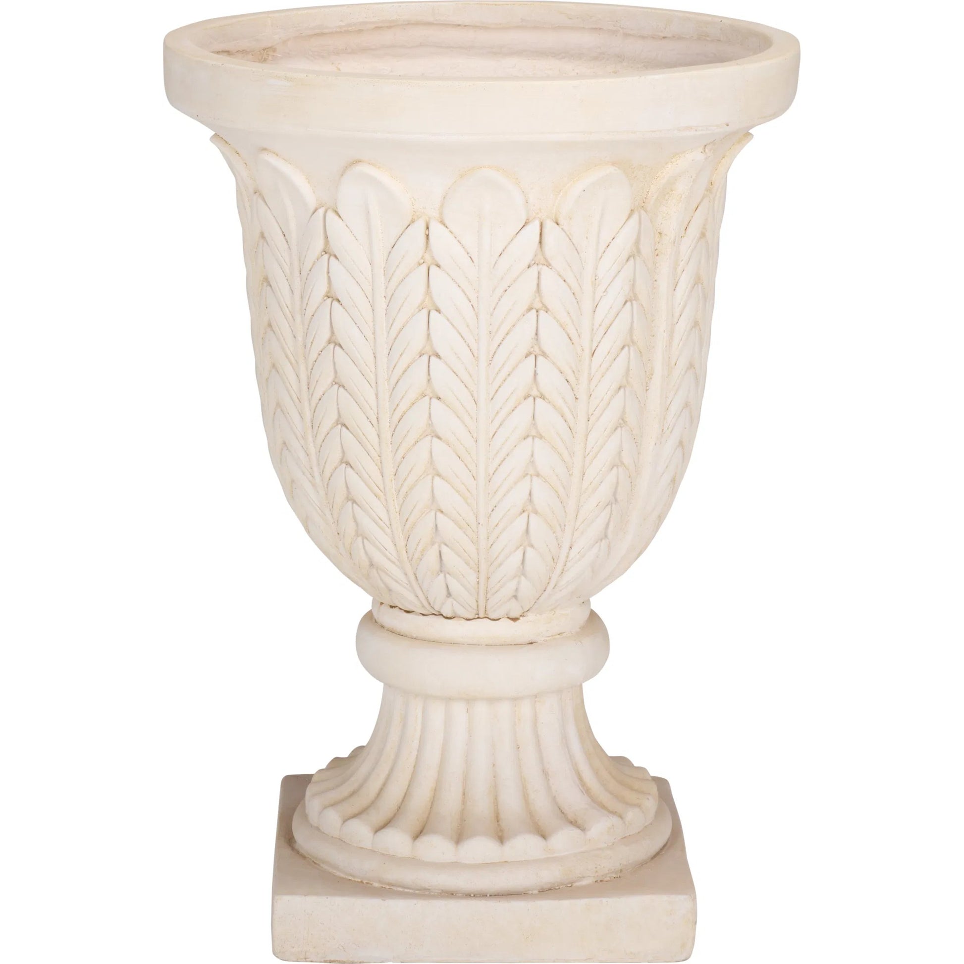 Bergen Planter Pot by HedgeApple Essentials. Made from magnesium oxide in a traditional style.