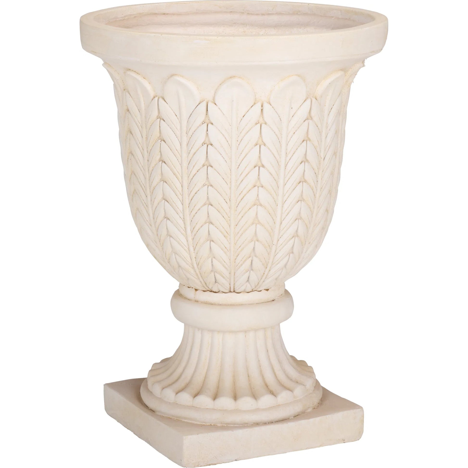 Bergen Planter Pot by HedgeApple Essentials. Made from magnesium oxide in a traditional style.