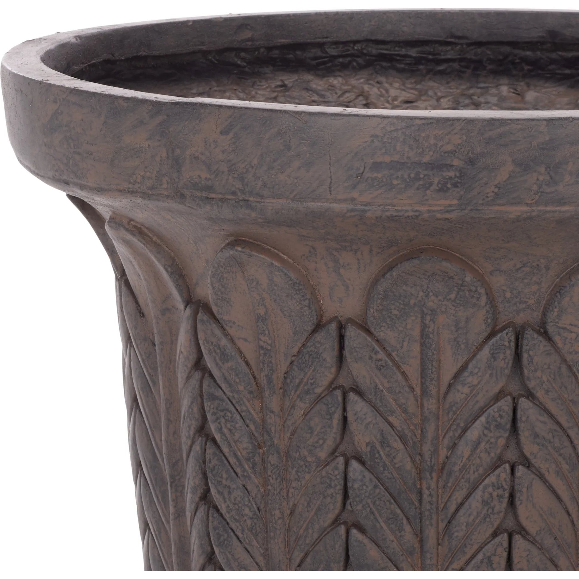 Bergen Planter Pot by HedgeApple Essentials. Made from magnesium oxide in a traditional style.