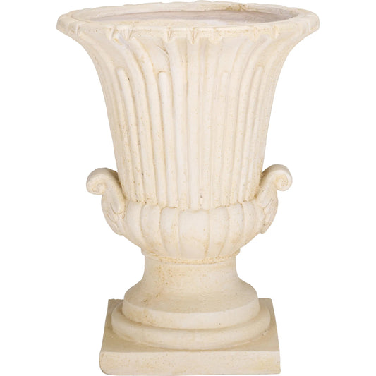Transylvania Planter Pot by HedgeApple Essentials. Made from magnesium oxide in a traditional style.