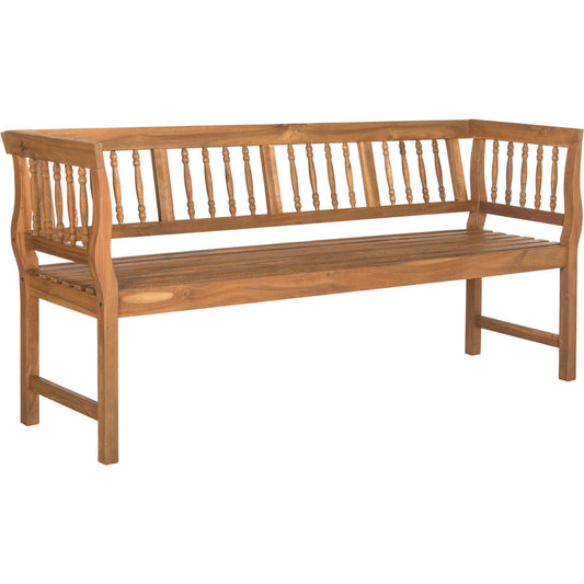 Aitkin Bench by HedgeApple Essentials. Made from acacia in a traditional style.