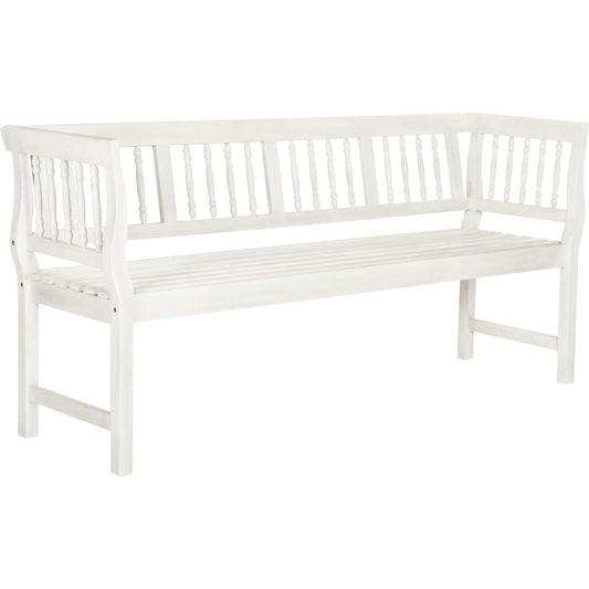 Aitkin Bench by HedgeApple Essentials. Made from acacia in a traditional style.