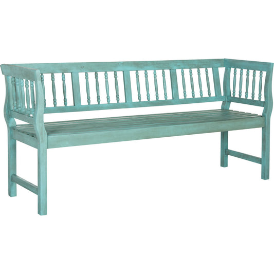 Aitkin Bench by HedgeApple Essentials. Made from acacia in a traditional style.