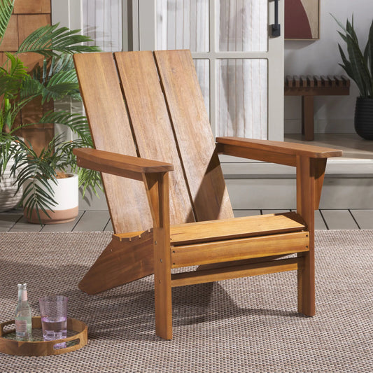 Amherst Ad Dack Chair by HedgeApple Essentials in teak. Made from solid wood in a unique style.