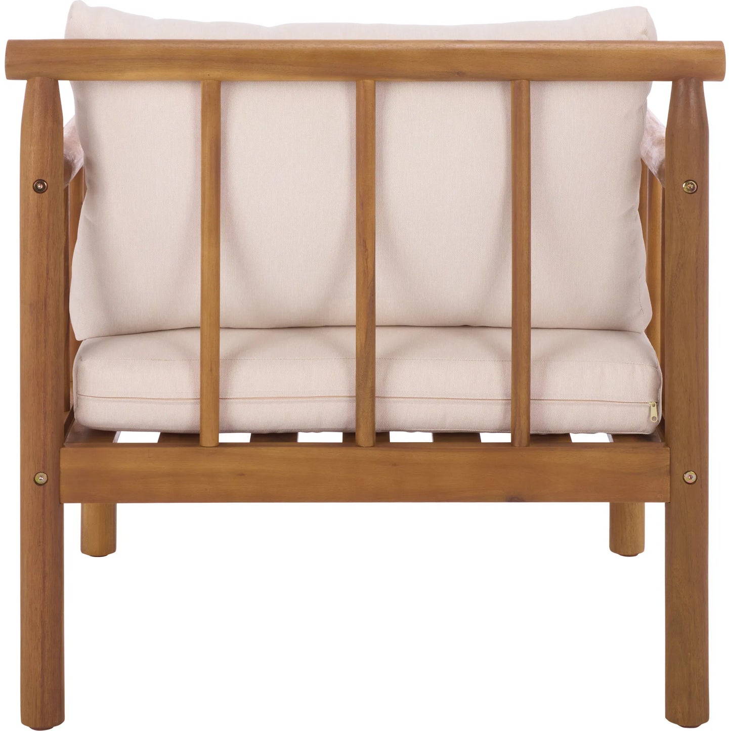 003 SI-2454062 | Additional Silo | Zeandale Chair (Set of 2) by HedgeApple Essentials in teak brown, cream. Made from acacia, poly cd, foam in a transitional style.