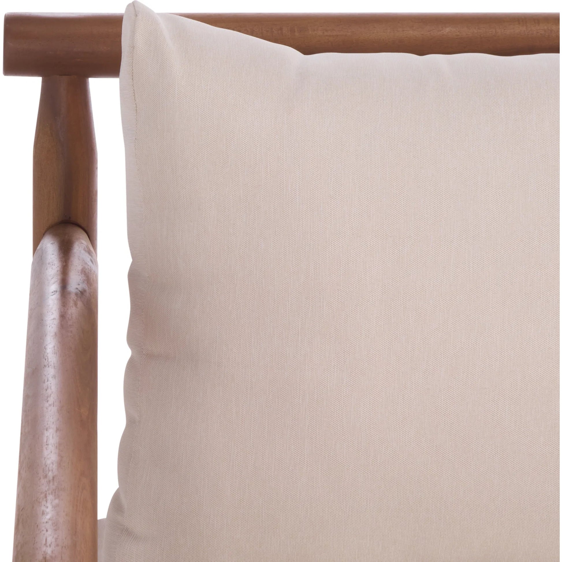 Zeandale Bench + Table by HedgeApple Essentials in teak brown, cream. Made from acacia, poly cd, foam in a transitional style.