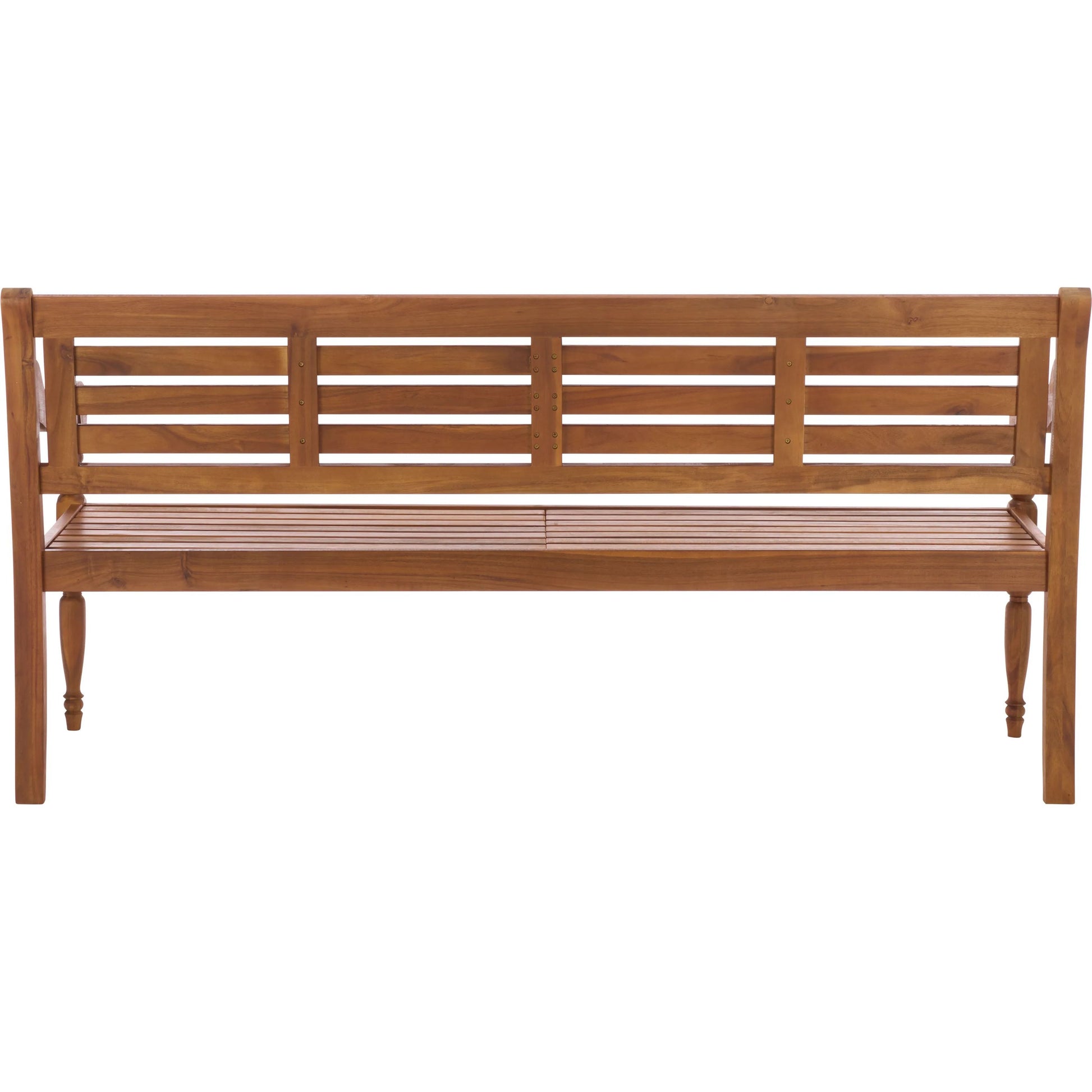 Waushara Bench by HedgeApple Essentials in natural. Made from acacia, iron in a transitional style.