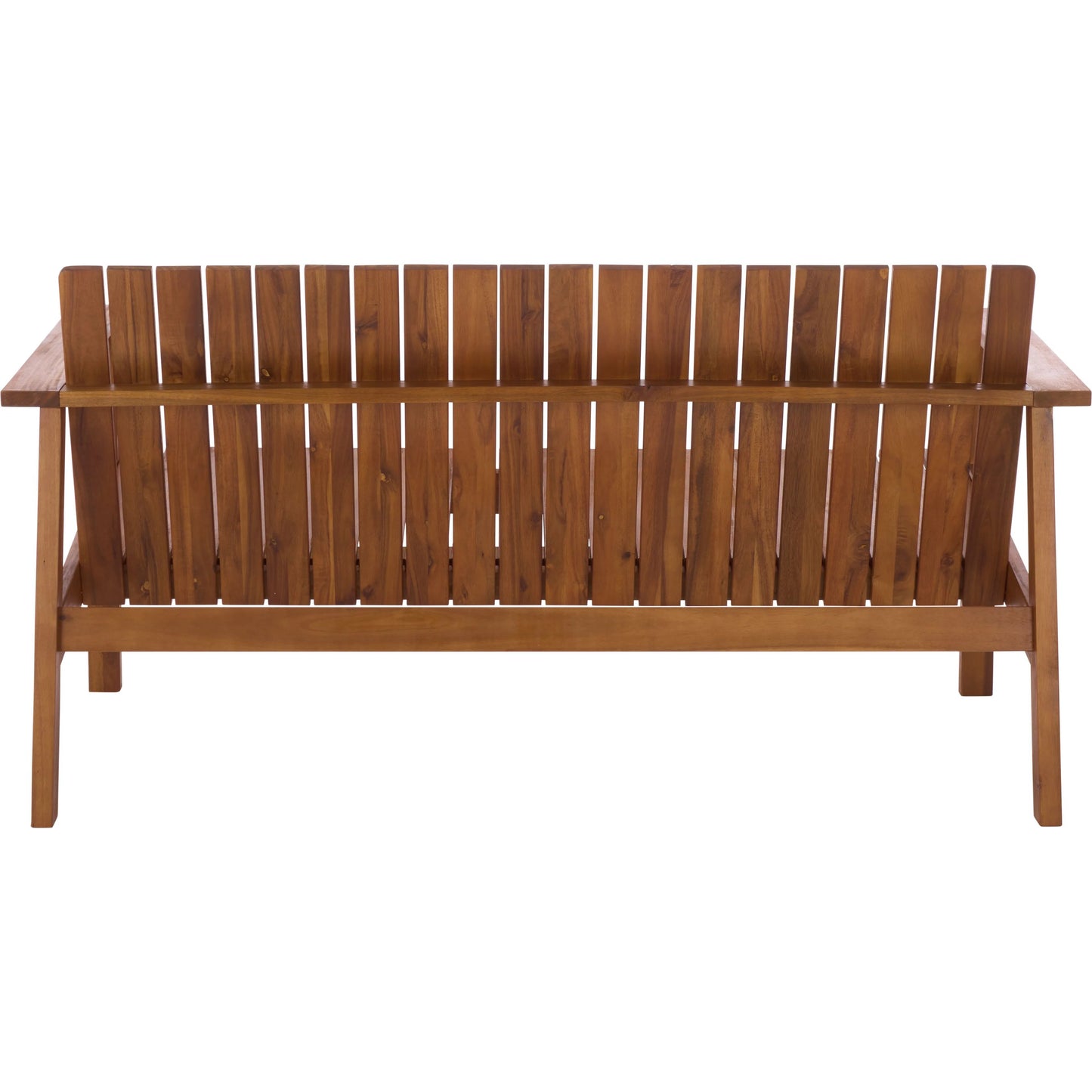 001 SI-2454087 | Closeup | Harper Bench by HedgeApple Essentials in natural. Made from acacia, iron in a cottage & farmhouse style.