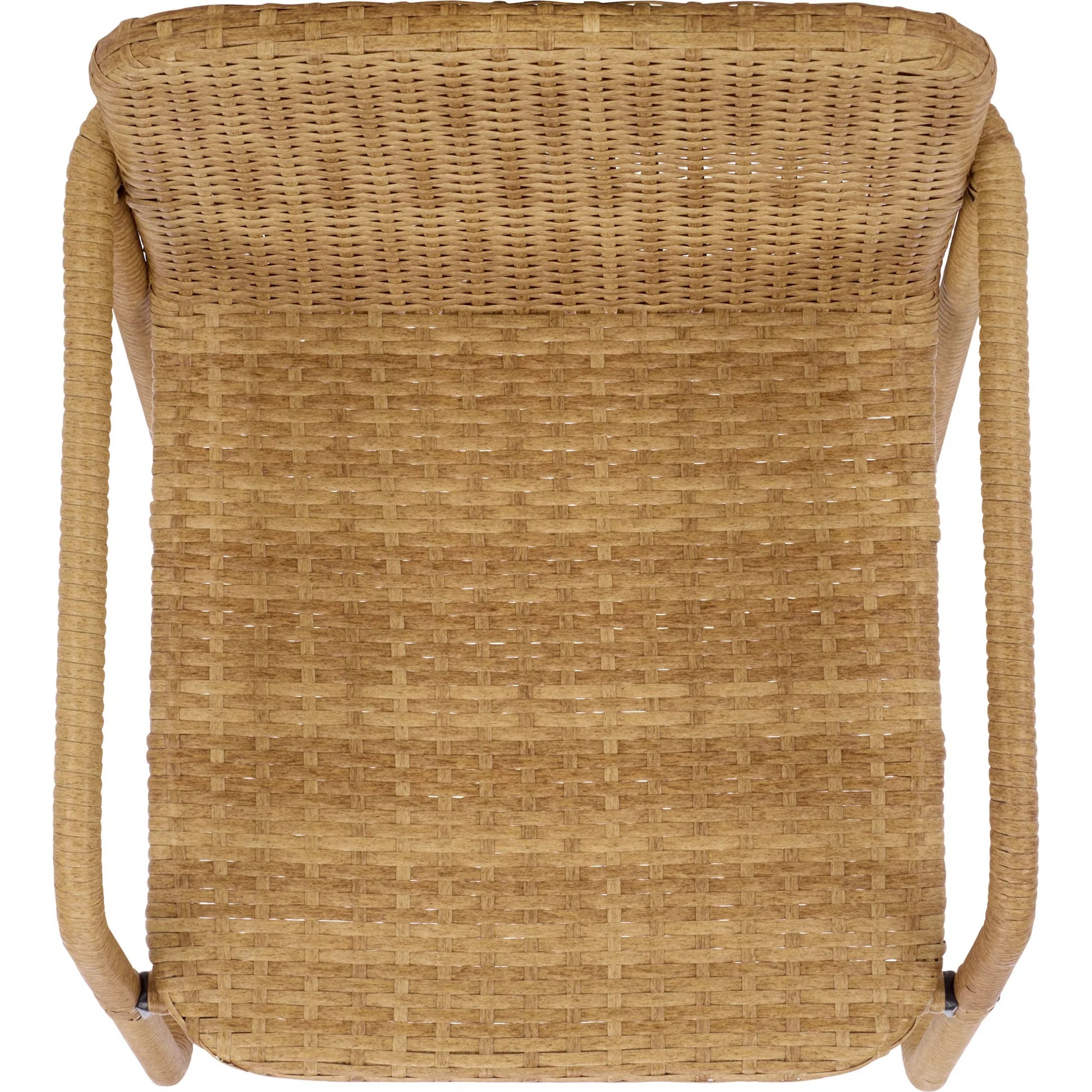 Highland Dining Chair (Set of 2) by HedgeApple Essentials in natural, taupe. Made from rattan, steel in a unique style.