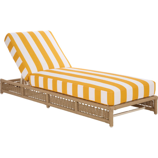 Oberlin Lounger by HedgeApple Essentials. Made from steel, rope, polyester, foam in a transitional style.