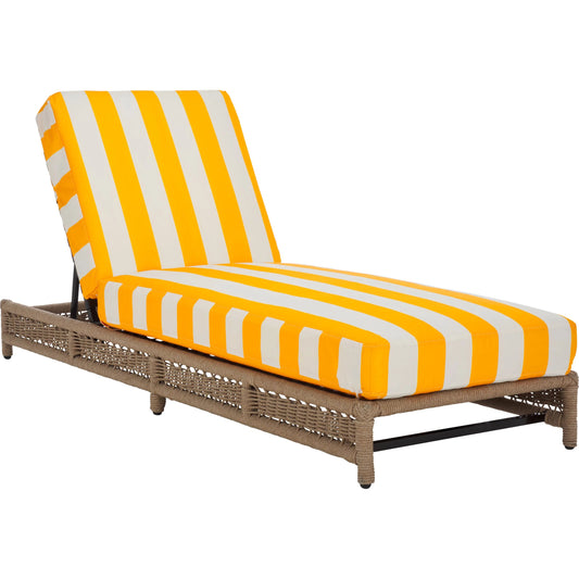 Oberlin Lounger by HedgeApple Essentials. Made from steel, polyester 180gr, foam in a rustic style.