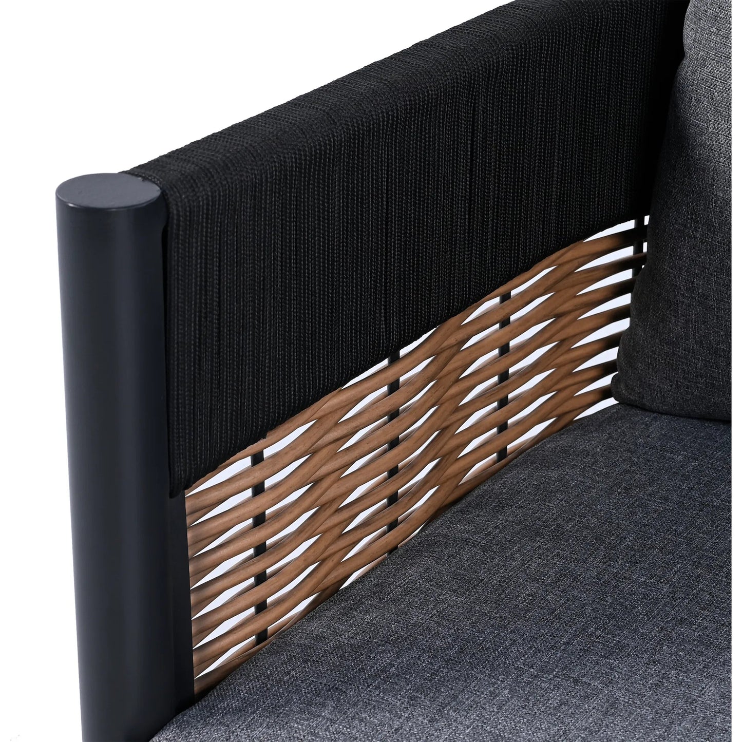 014 SI-2300774 | Closeup | Montmorency Swivel Chair by HedgeApple Essentials. Made from unique in a rustic style.