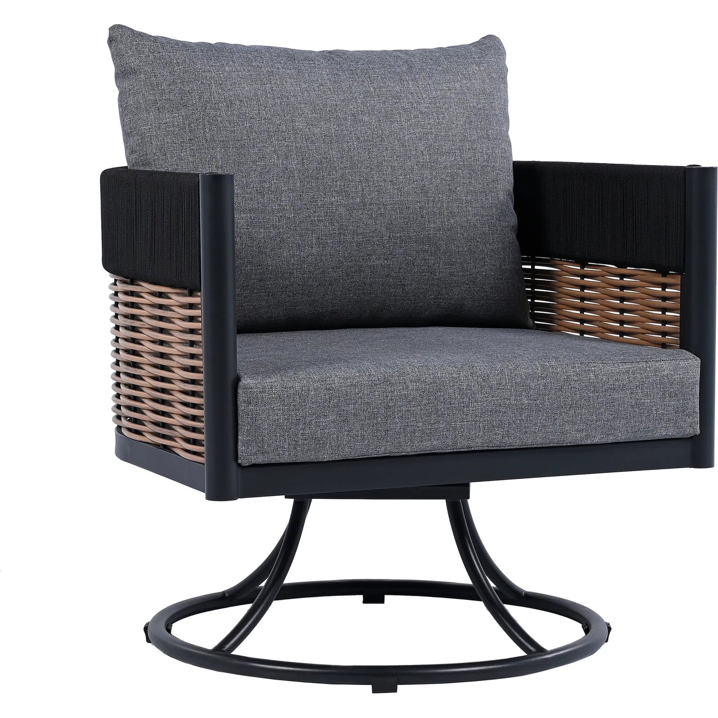 001 SI-2300774 | Primary Silo | Montmorency Swivel Chair by HedgeApple Essentials. Made from unique in a rustic style.