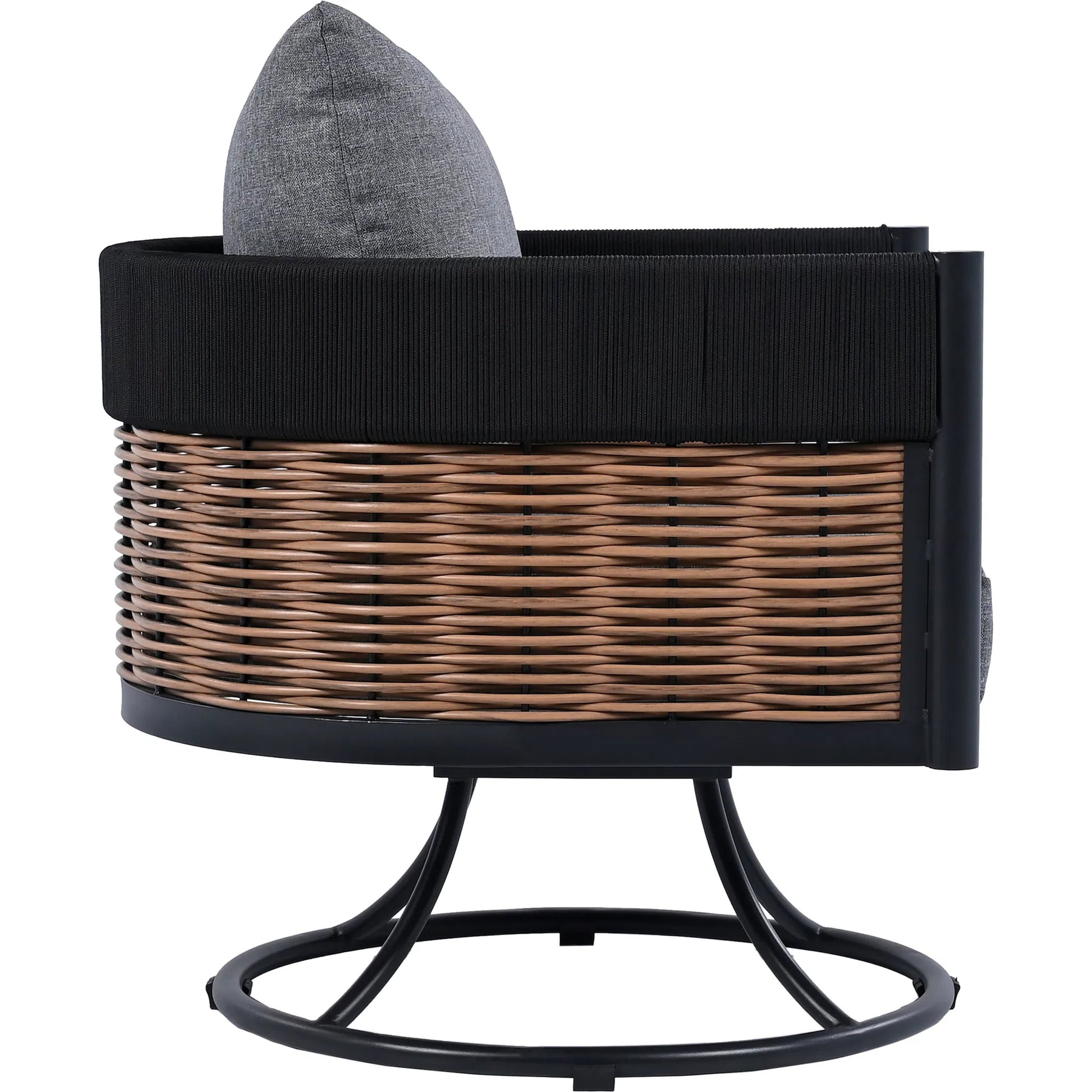 Montmorency Swivel Chair by HedgeApple Essentials. Made from unique in a rustic style.