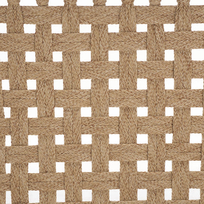Turner Lounge Chair by HedgeApple Essentials in gray, heather tan. Made from steel, rope, iron in a rustic style.