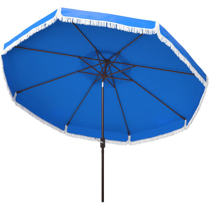 Hutchinson Fringe Crank Umbrella by HedgeApple Essentials. Made from unique in a coastal style.