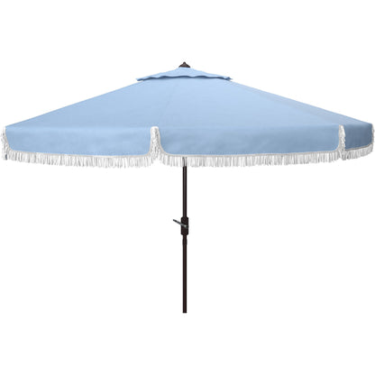 Hutchinson Fringe Crank Umbrella by HedgeApple Essentials. Made from unique in a coastal style.