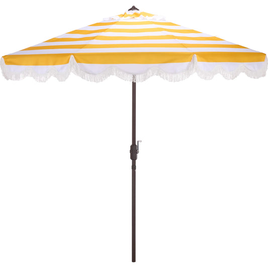 Carr Crank Umbrella by HedgeApple Essentials. Made from aluminum, 100% polyester in a eclectic & global style.
