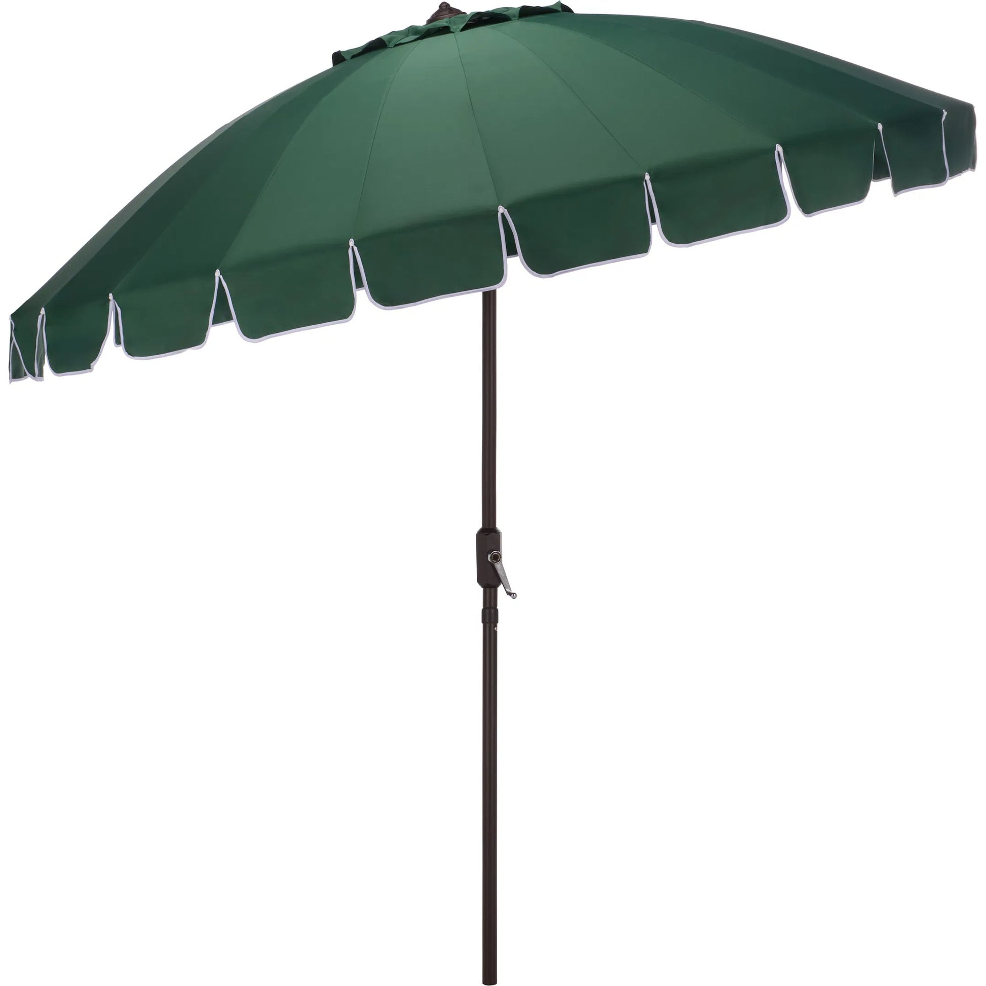 Labette Crank Umbrella by HedgeApple Essentials. Made from aluminum, 100% polyester in a unique style.
