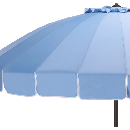 Labette Crank Umbrella by HedgeApple Essentials. Made from aluminum, 100% polyester in a unique style.