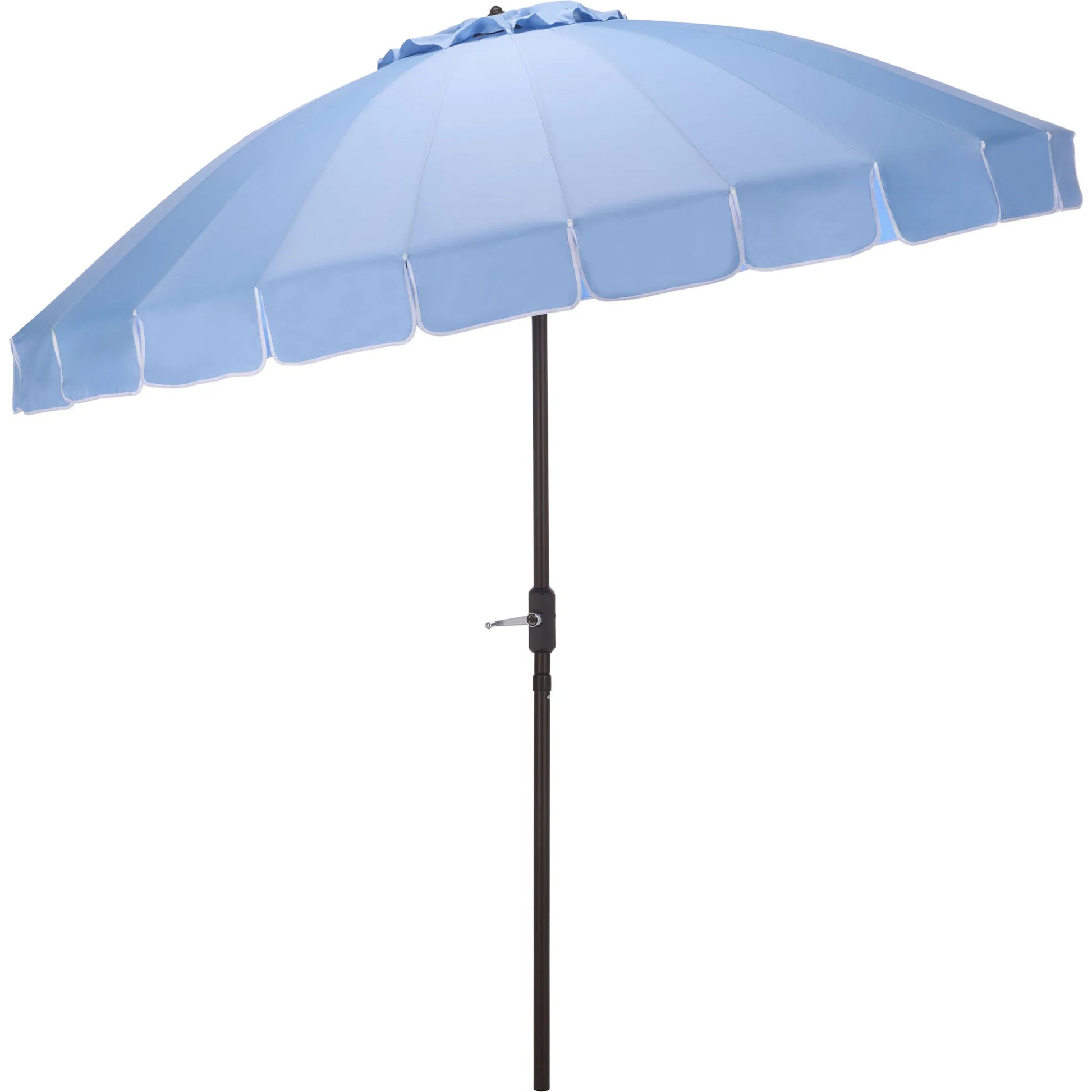 Labette Crank Umbrella by HedgeApple Essentials. Made from aluminum, 100% polyester in a unique style.