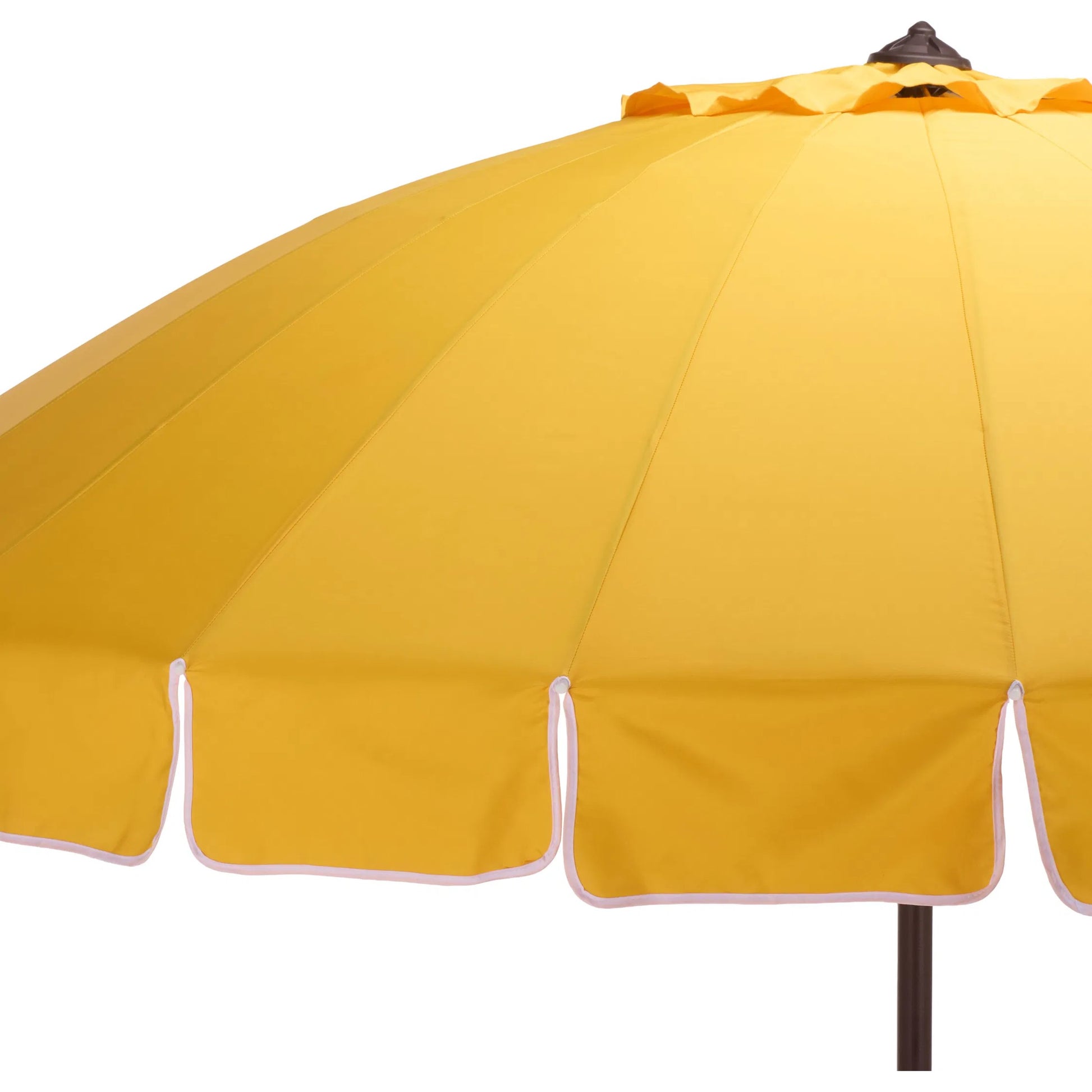Labette Crank Umbrella by HedgeApple Essentials. Made from aluminum, 100% polyester in a unique style.