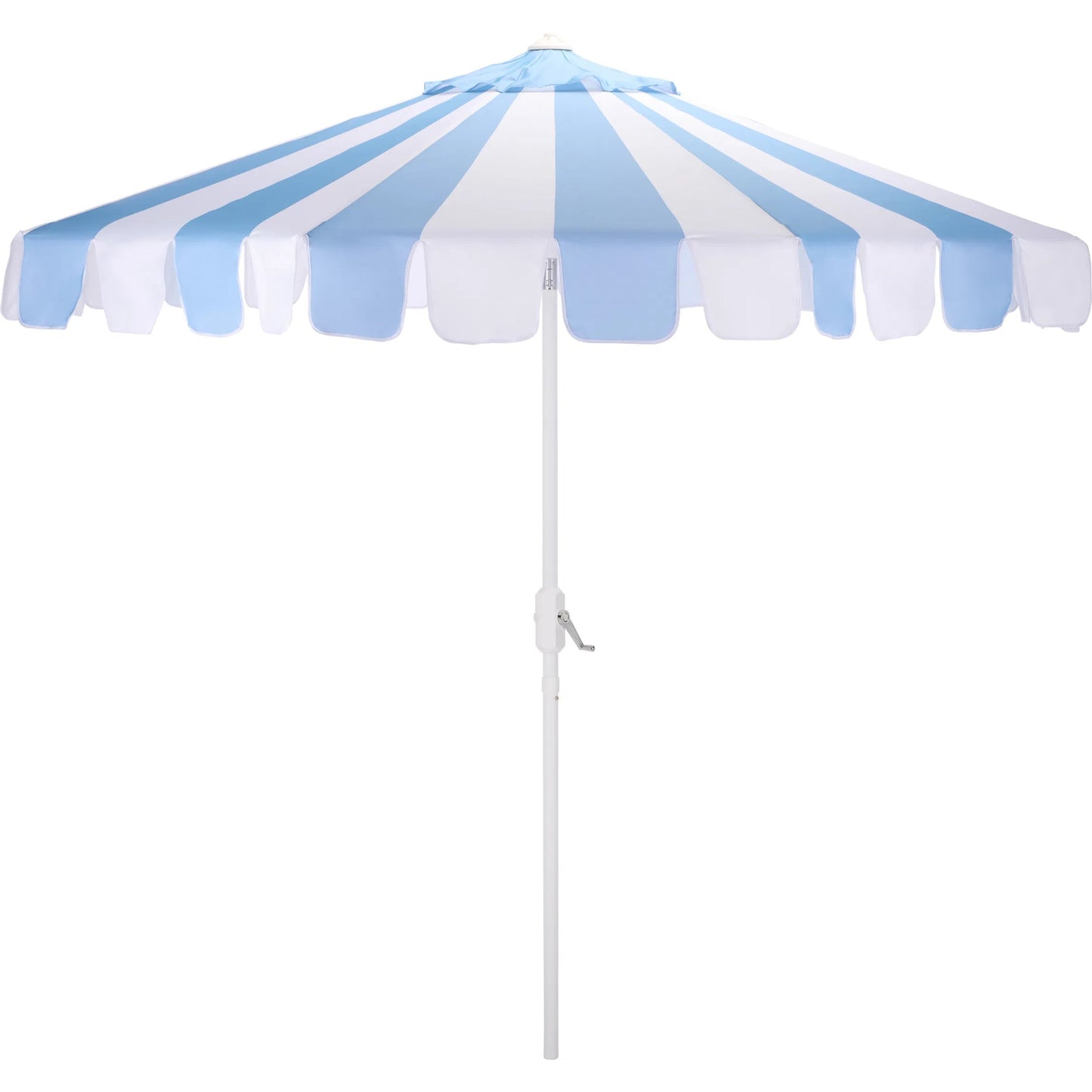 021 SI-2526844 | Primary Silo | Waupaca Crank Umbrella by HedgeApple Essentials. Made from aluminum, 100% polyester in a eclectic & global style.