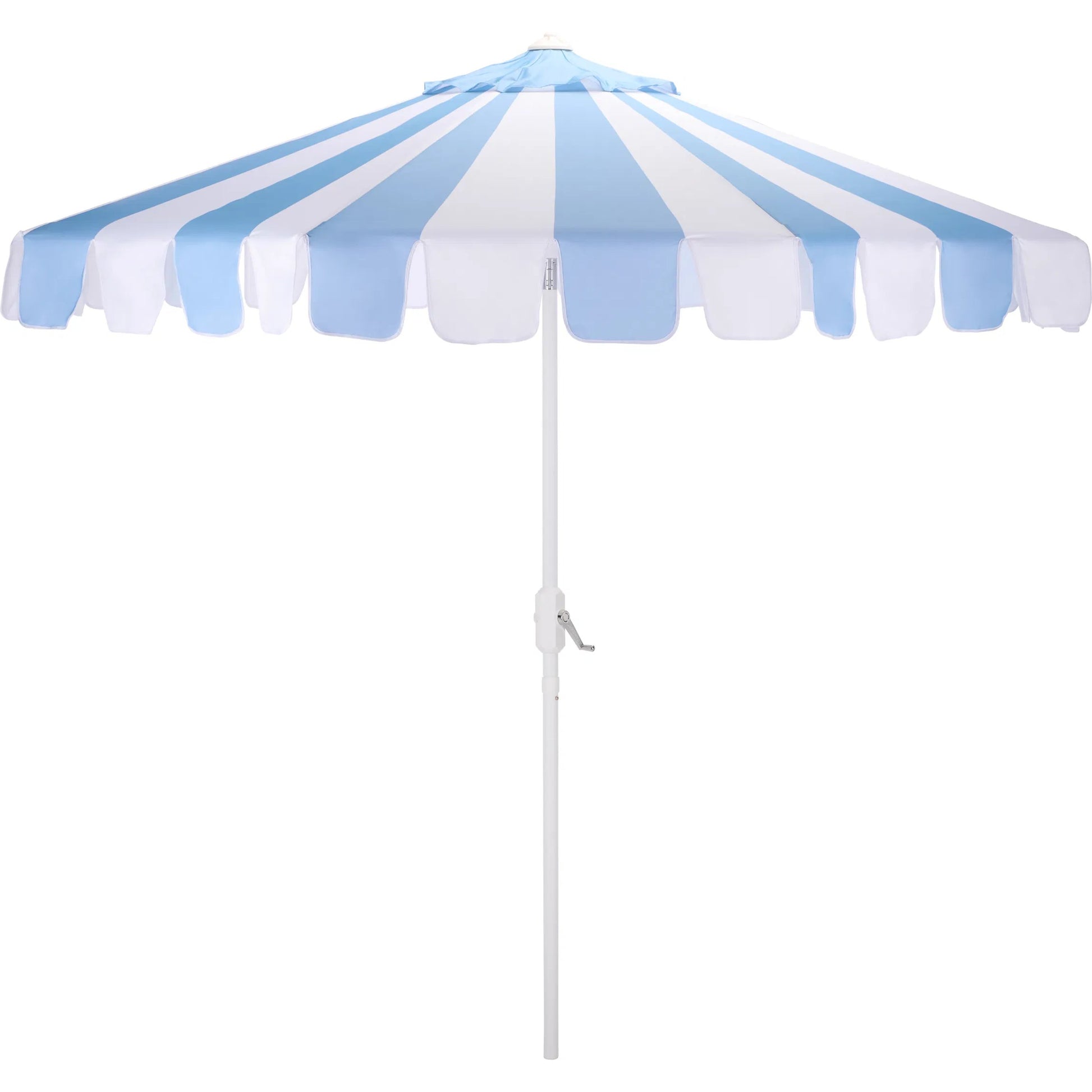 Waupaca Crank Umbrella by HedgeApple Essentials. Made from aluminum, 100% polyester in a eclectic & global style.