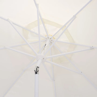 Tinian Crank Umbrella by HedgeApple Essentials. Made from aluminum, 100% polyester in a transitional style.