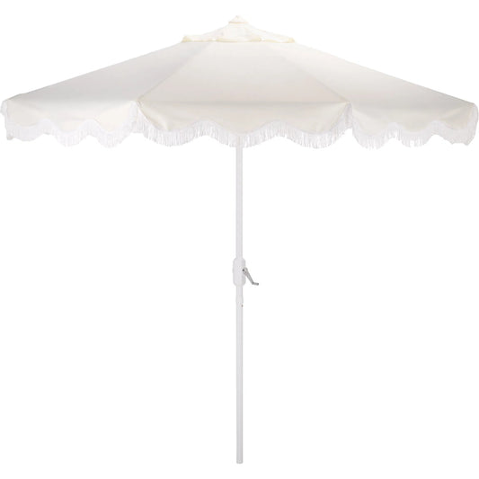 Tinian Crank Umbrella by HedgeApple Essentials. Made from aluminum, 100% polyester in a transitional style.